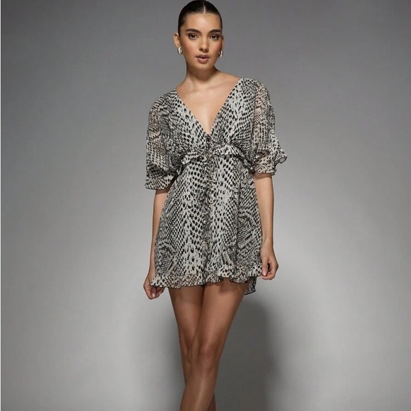 Chic Animal Print Dress - Picture 7 of 8